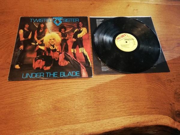 Twisted Sister-Under the Blade 1982 Secret Records SECLP/2004 Italienische Pressung VG/VG